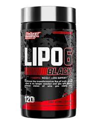 چربی سوز لیپوسیکس 6 بلک ناترکس 120 عدد Nutrex Lipo-6 Black
